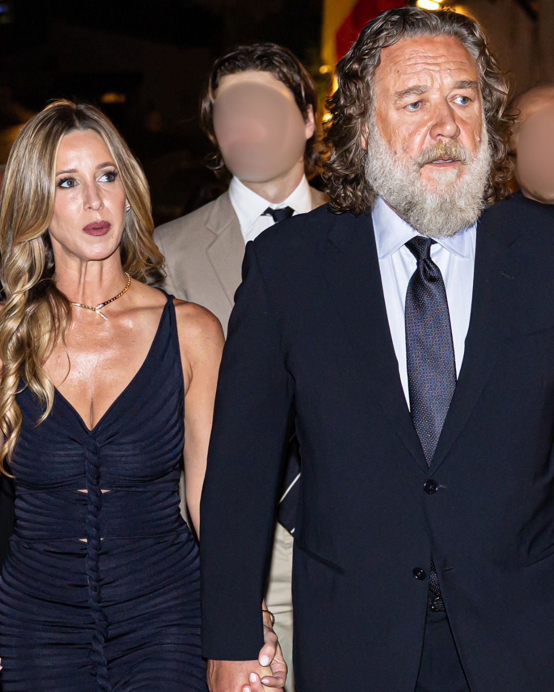 Russell Crowe z żoną Britney Theriot