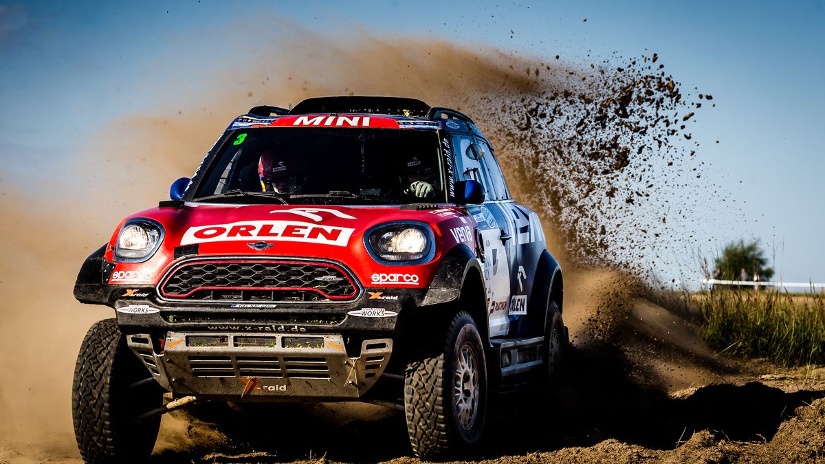 Materiały prasowe / ORLEN TEAM / Kuba Przygoński podczas Baja Poland