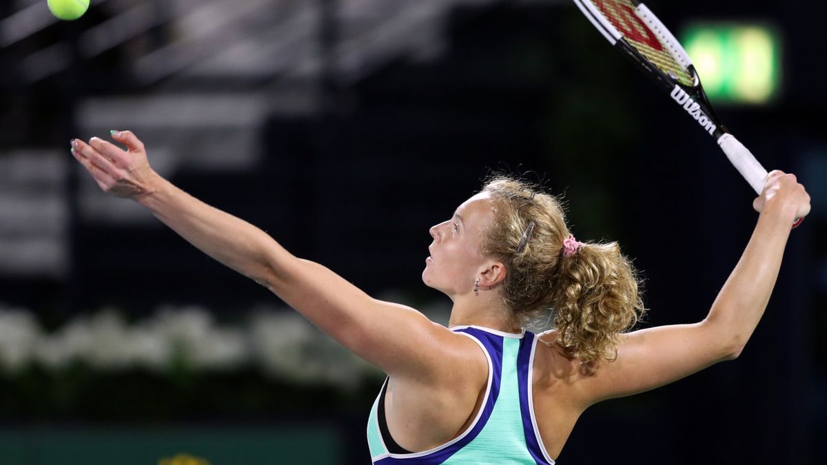 Zdjęcie okładkowe artykułu: PAP/EPA / ALI HAIDER / Na zdjęciu: Katerina Siniakova