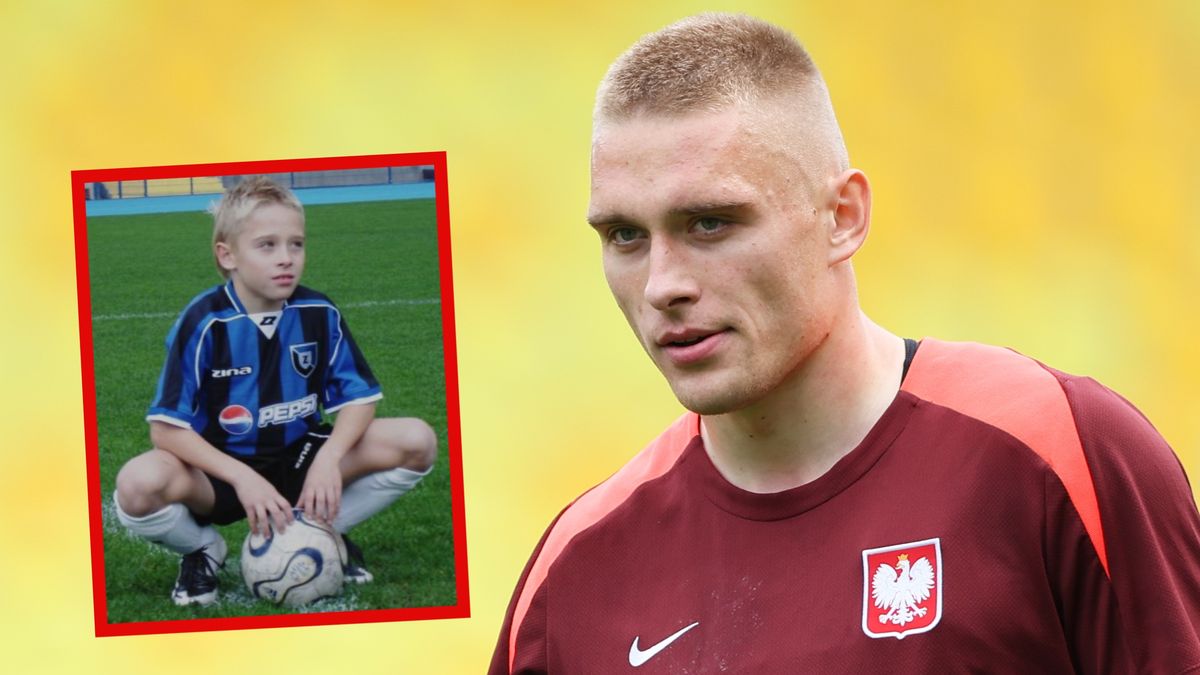 Getty Images / Oskar Repka jako dziecko i na zgrupowaniu reprezentacji Polski