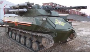 Uran-9 rosyjski, półautonomiczny pojazd bojowy użyty m.in. w Syrii