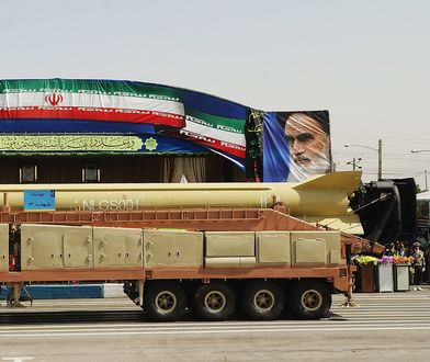 Shahab-3 - irańska rakieta średniego zasięgu.