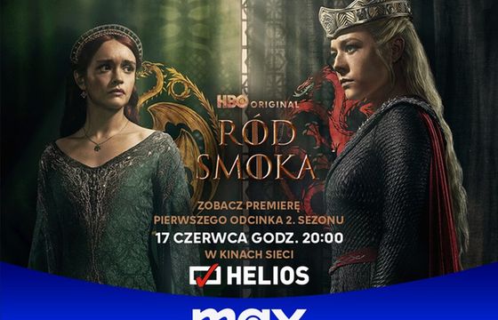 Pierwszy odcinek drugiego sezonu „Rodu smoka” tylko w kinach Helios