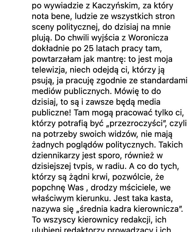 Monika Richardson o TVP