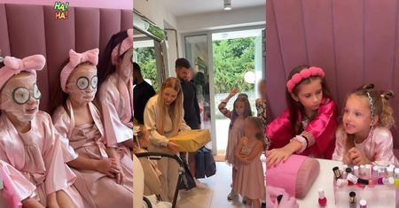 Urodzinowa BALANGA w willi Natalii Siwiec. Mia skończyła 9 LAT! Spa, manicure i znani goście... Fajna imprezka? (ZDJĘCIA)