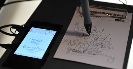 Ultradźwiękowy długopis Qualcomma zaprezentowany na MWC 2011