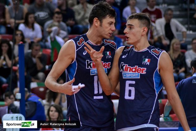 Simone Giannelli dobrze rozumie się z bardziej doświadczonymi zawodnikami