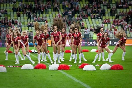 Cheerleaders Gdynia na gdańskiej PGE Arena