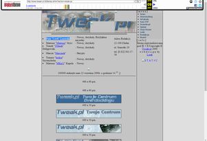 Tweak.pl z 2001 roku