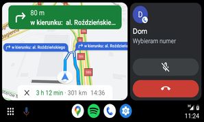 Android Auto i Coolwalk - w trakcie rozmowy telefonicznej