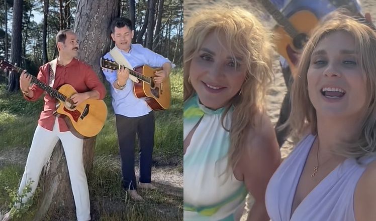 Danuta Martyniuk wystąpiła w teledysku Zenka 