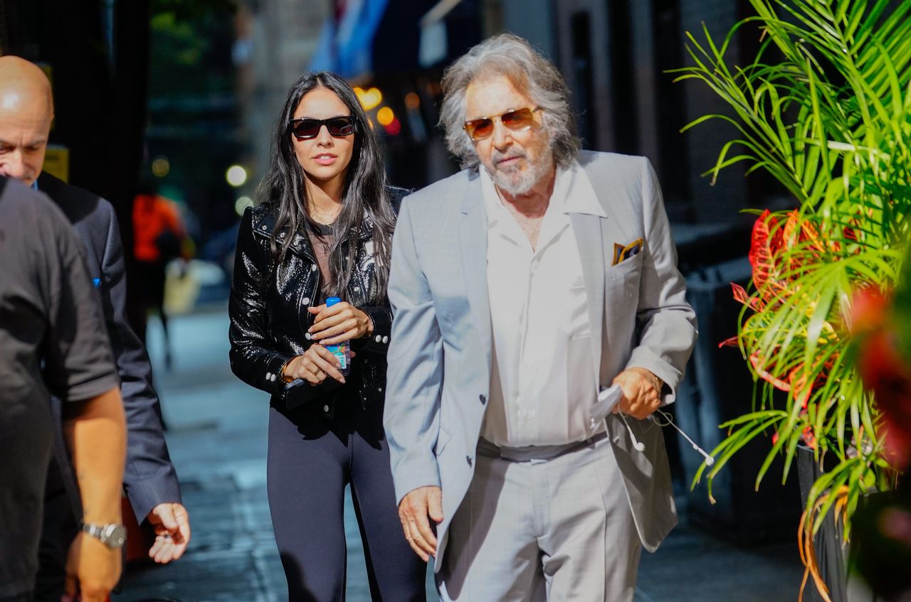 Al Pacino celebrates 84th birthday with Noor Alfallah amid romance rumors