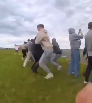 Fragment nagrania, które pojawiło się w sieci.