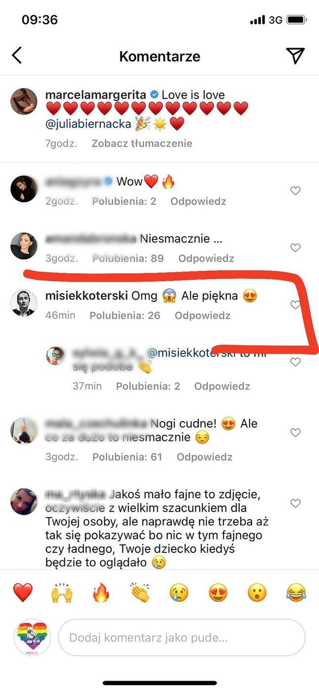 Michał Koterski zachwyca się Marcelą Leszczak
