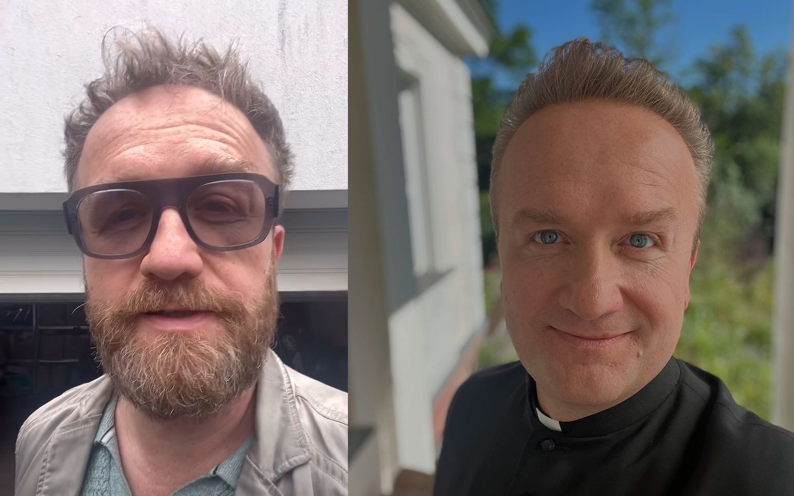 Bartłomiej Kasprzykowski jako ksiądz Robert z "Rancza"