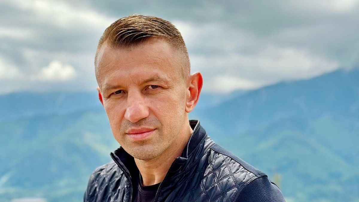 Na zdjęciu Tomasz Adamek.