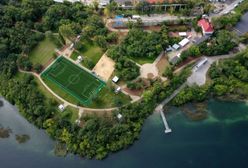 Oaza ciszy i spokoju w centrum miasta. Kiedyś działała tu cementownia