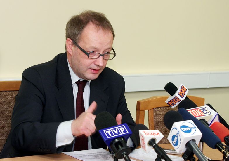 Wiceminister środowiska Mariusz Gajda