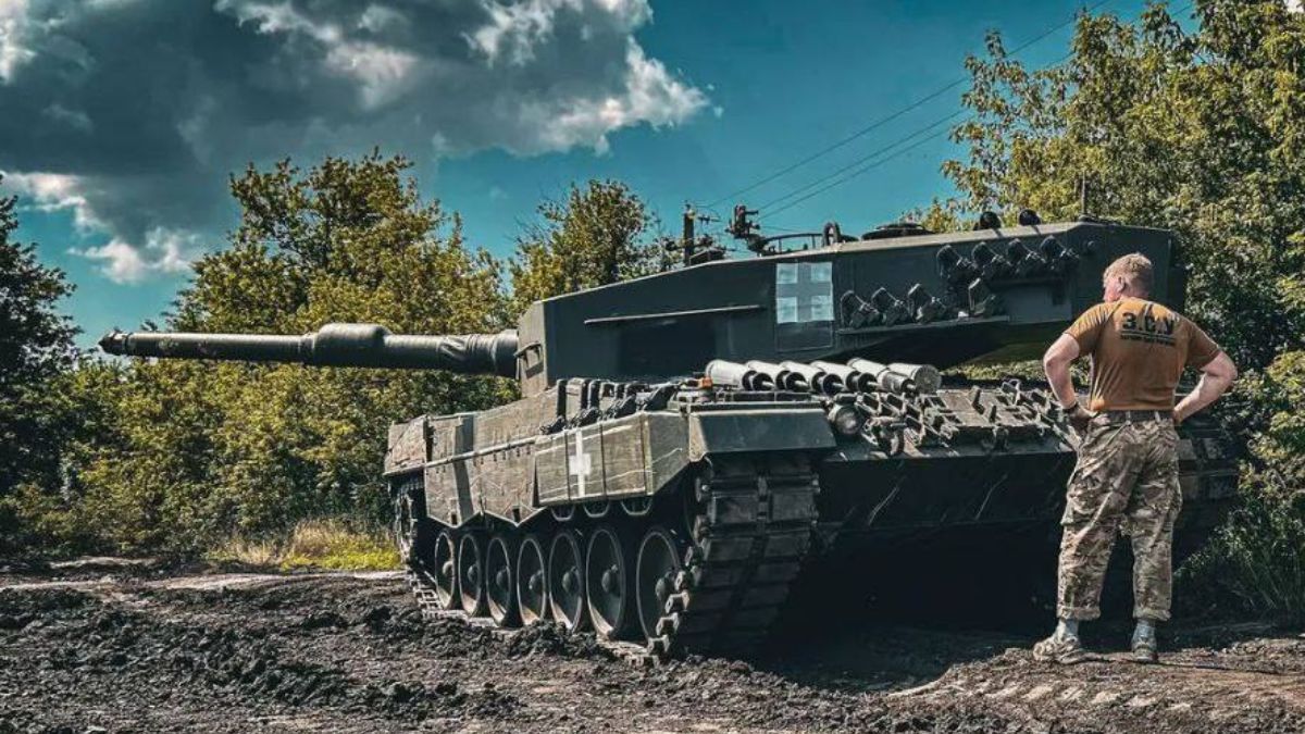 Czołgi Leopard spisują się świetnie na froncie, Ukraińcy są zachwyceni 