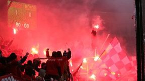 Oprawa kibiców Widzewa Łódź na otwarcie nowego stadionu (galeria)