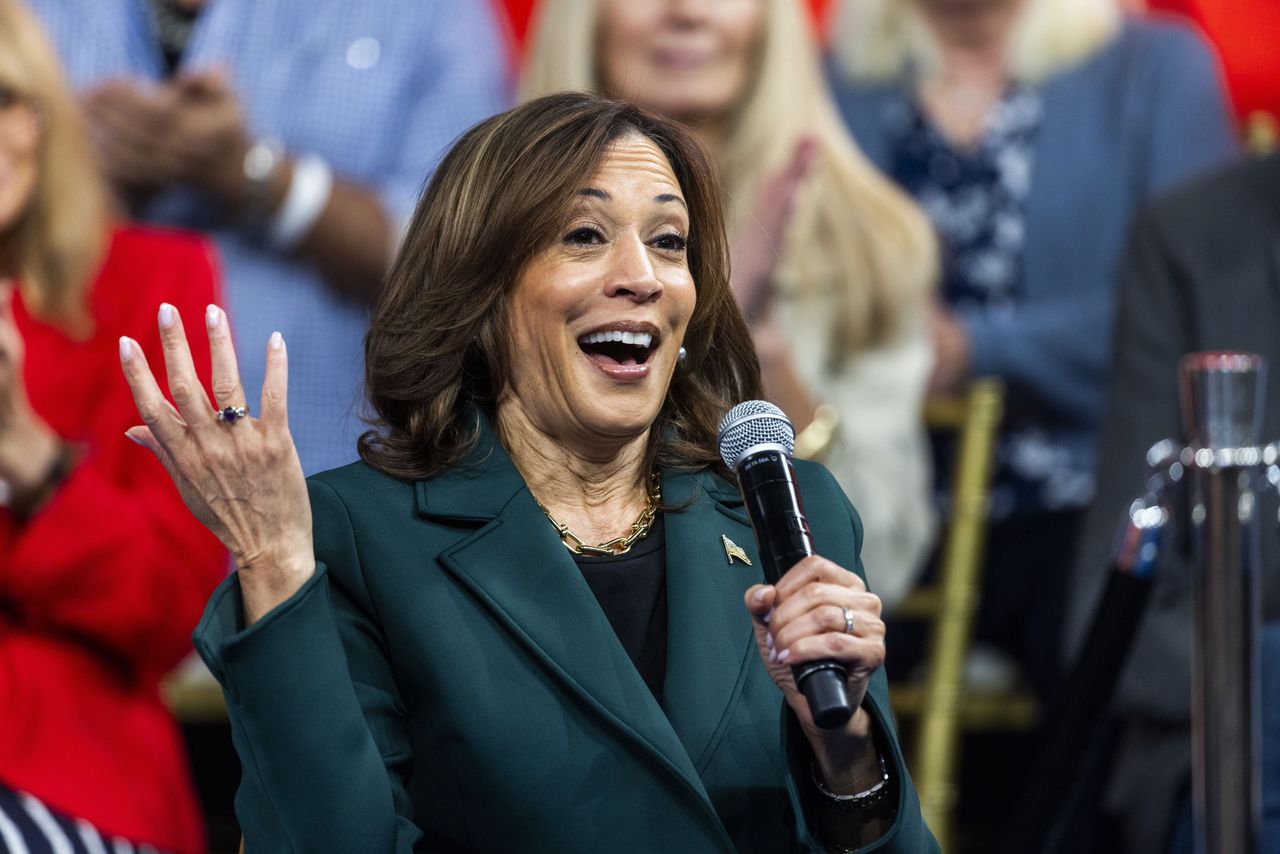 Kamala Harris, candidate of the Democrats in the US presidential election