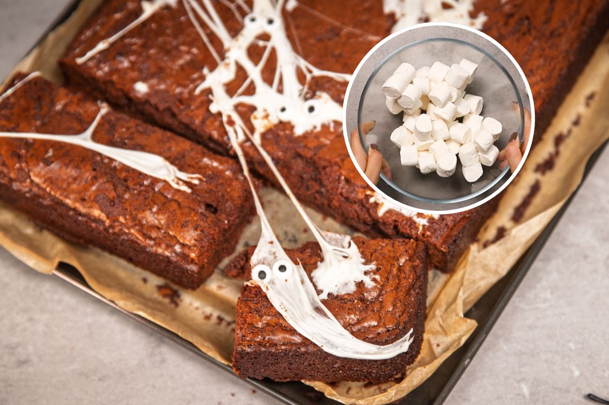 W Halloween serwuję brownie w przerażającym wydaniu. Ciasto mumia nigdy nie zawodzi
