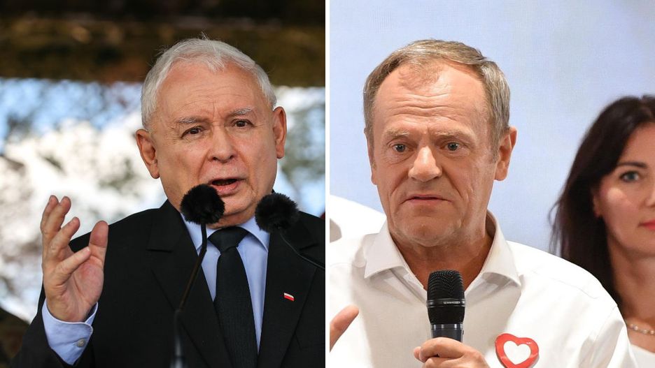 Jarosław Kaczyński i Donald Tusk