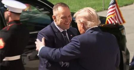 Nawrocki w Białym Domu. Tak powitał go Trump