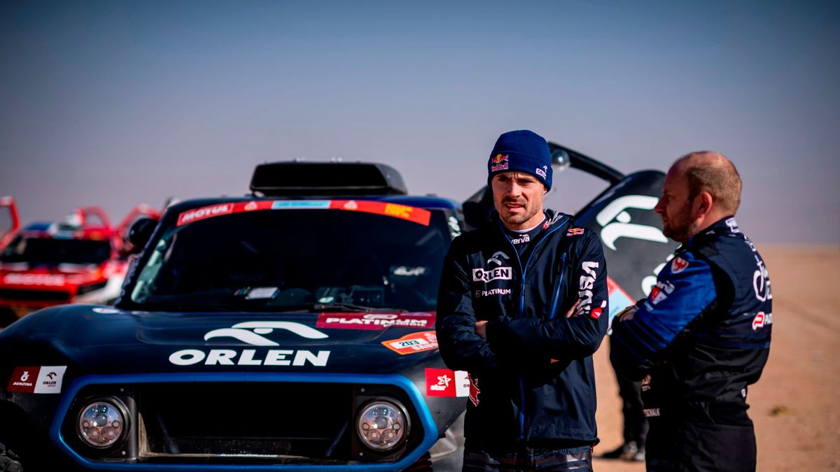 Kuba Przygoński w tym roku jedzie autem ubiegłorocznego zwycięzcy, ale okazało się ono wyraźnie wolniejsze on nowej klasy T1+