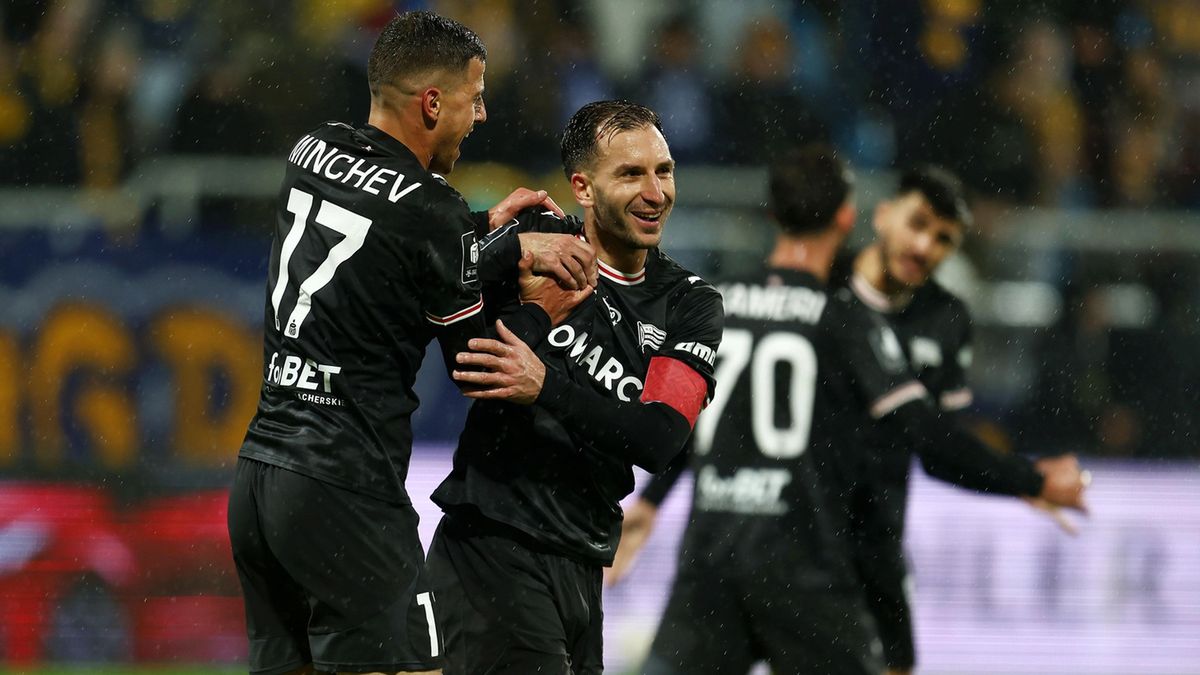 PAP / Piotr Matusewicz / Na zdjęciu: piłkarze Cracovii