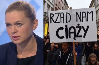 Nowacka o strajku kobiet: "Kobiety dowiadują się, że są brzydkie, głupie, złe i mordercze"