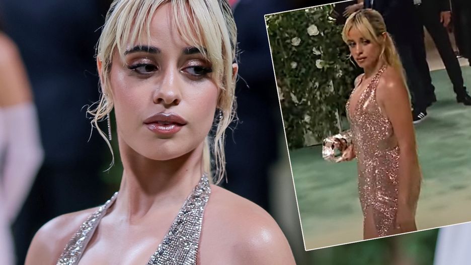 Camila Cabello na Met Gali miała na sobie bardzo ciężką sukienkę i zaskakujący dodatek