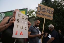Obrońcy Jarosława Kaczyńskiego też wyszli na ulice. Ale jest jedna różnica