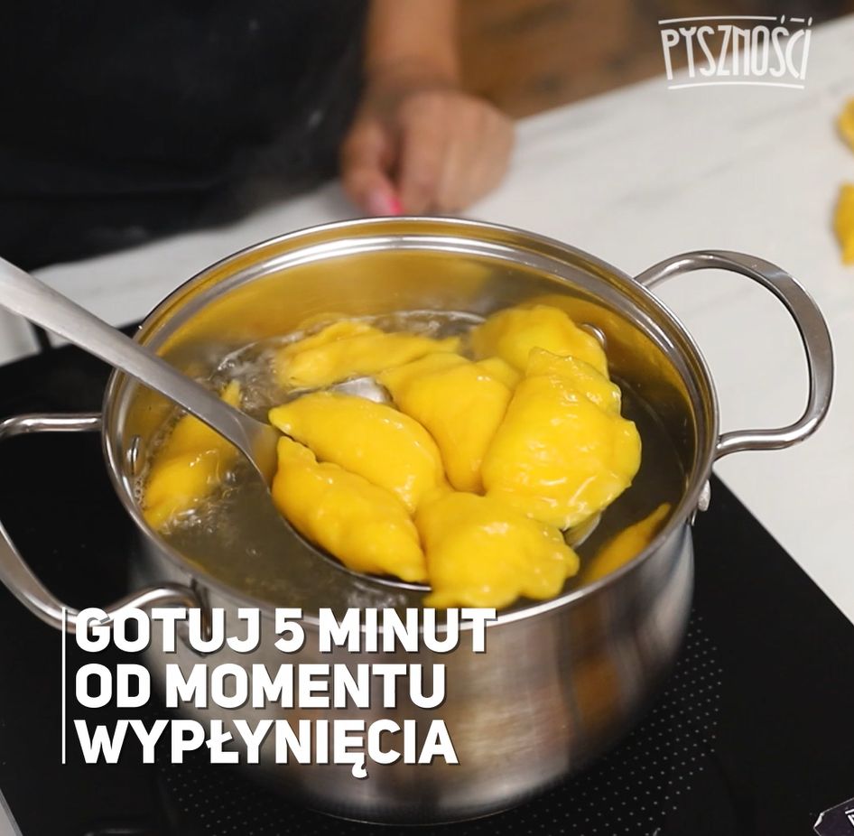 Dyniowe pierogi- Pyszności