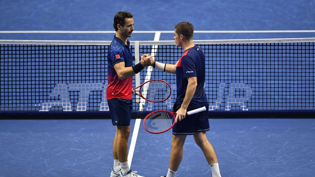 Getty Images / Valerio Pennicino / Na zdjęciu: Neal Skupski i Wesley Koolhof