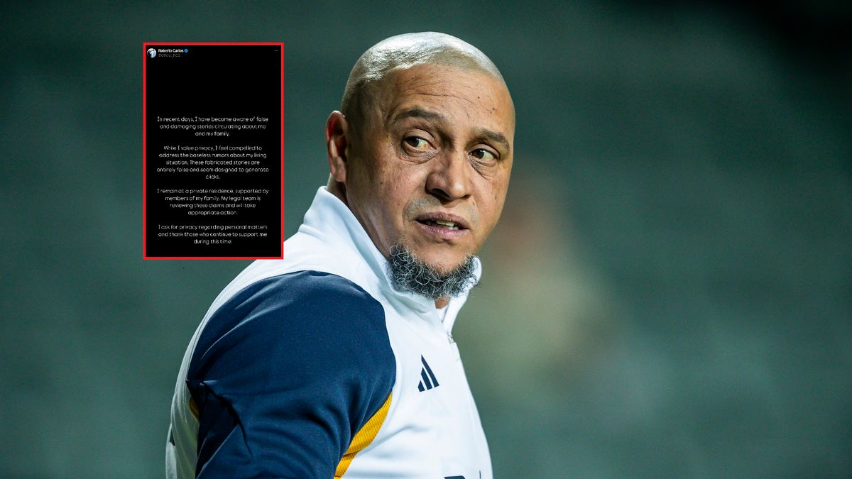 Getty Images / Yu Chun Christopher Wong/Eurasia Sport Images / Na zdjęciu: Roberto Carlos, w ramce jego wpis.