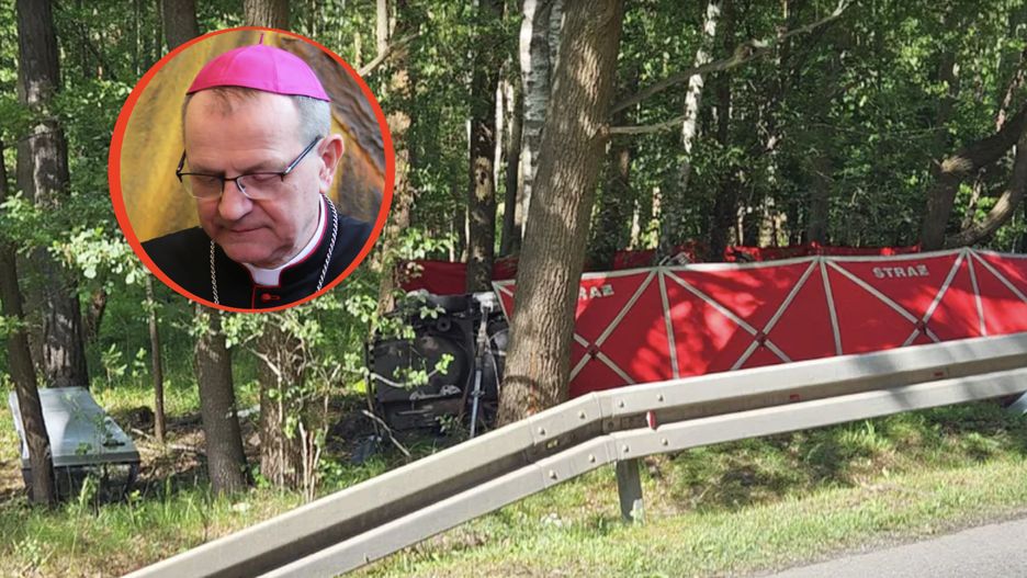 Przewodniczący KEP abp Tadeusz Wojda oświadczył, że modli się za ofiary wypadku w województwie opolskim
