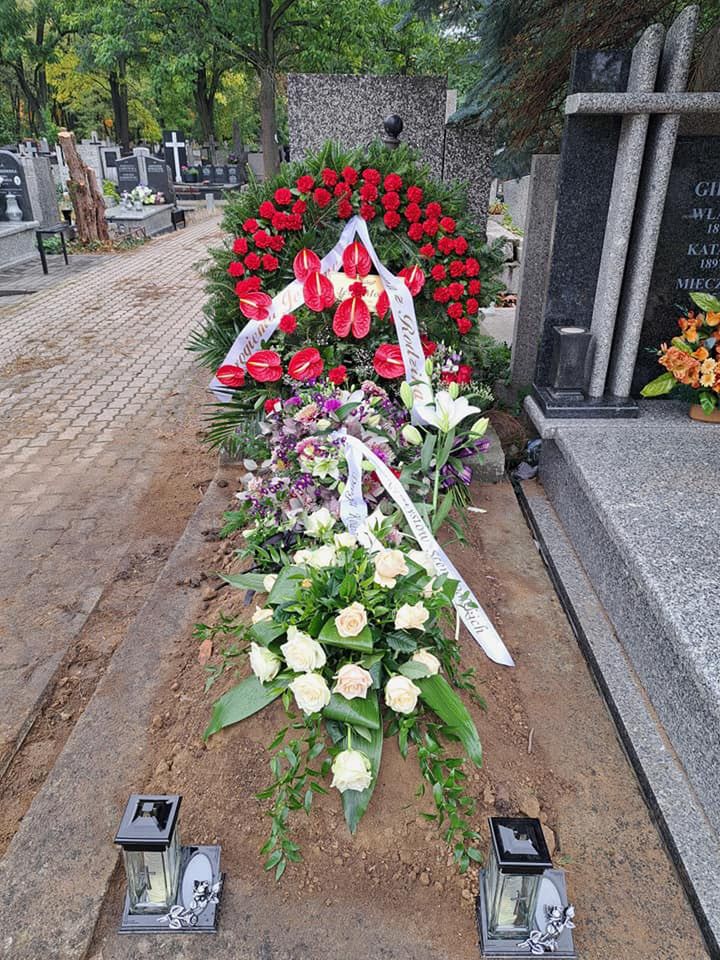 Grób Jerzego Molgi i jego rodziców na Cmentarzu Bródnowskim