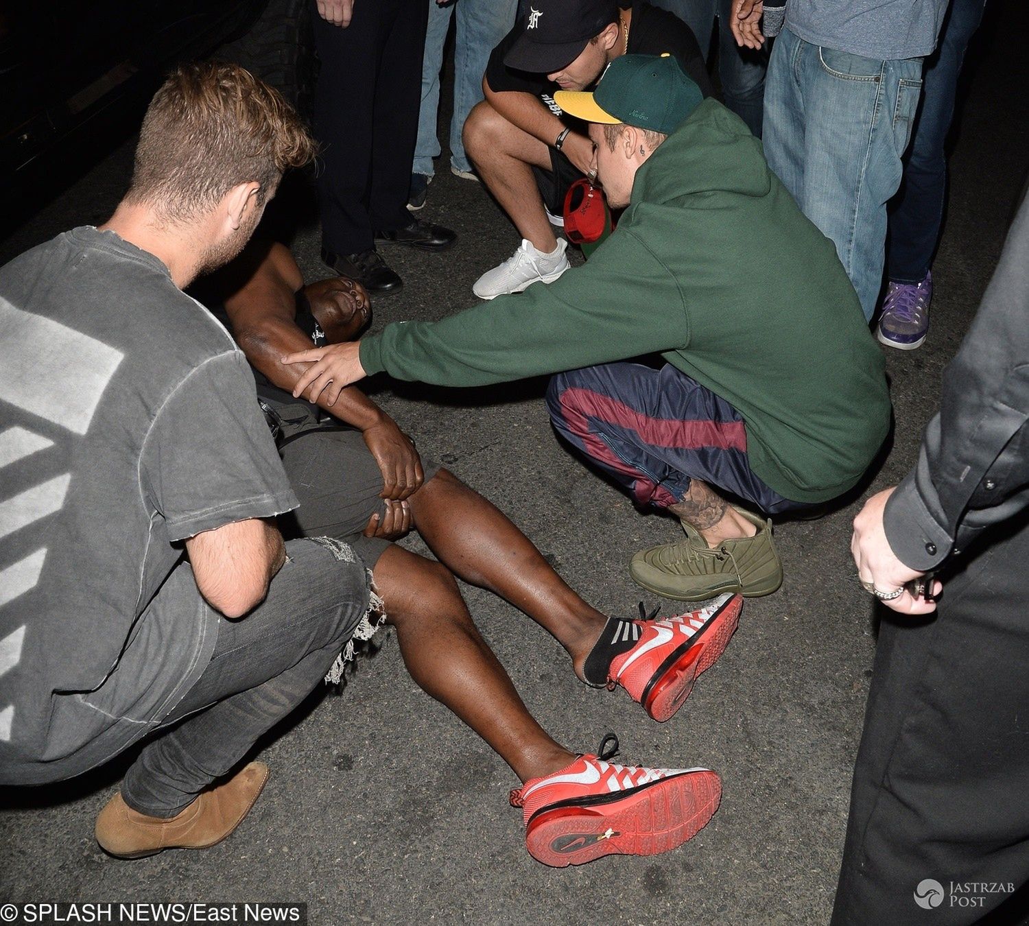 Justin Bieber wjechał samochodem w paparazzo