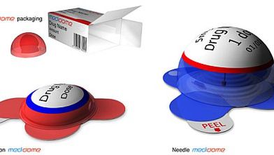 MediDome zamiast zwykłej igły i strzykawki 1