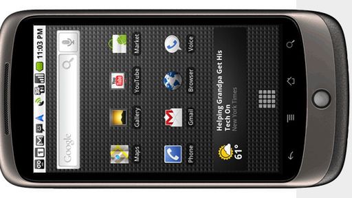 Kamera Nexus One w akcji 1