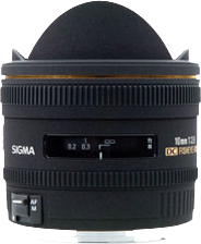 Sigma 10mm F2.8 EX DC HSM Diagonal Fisheye