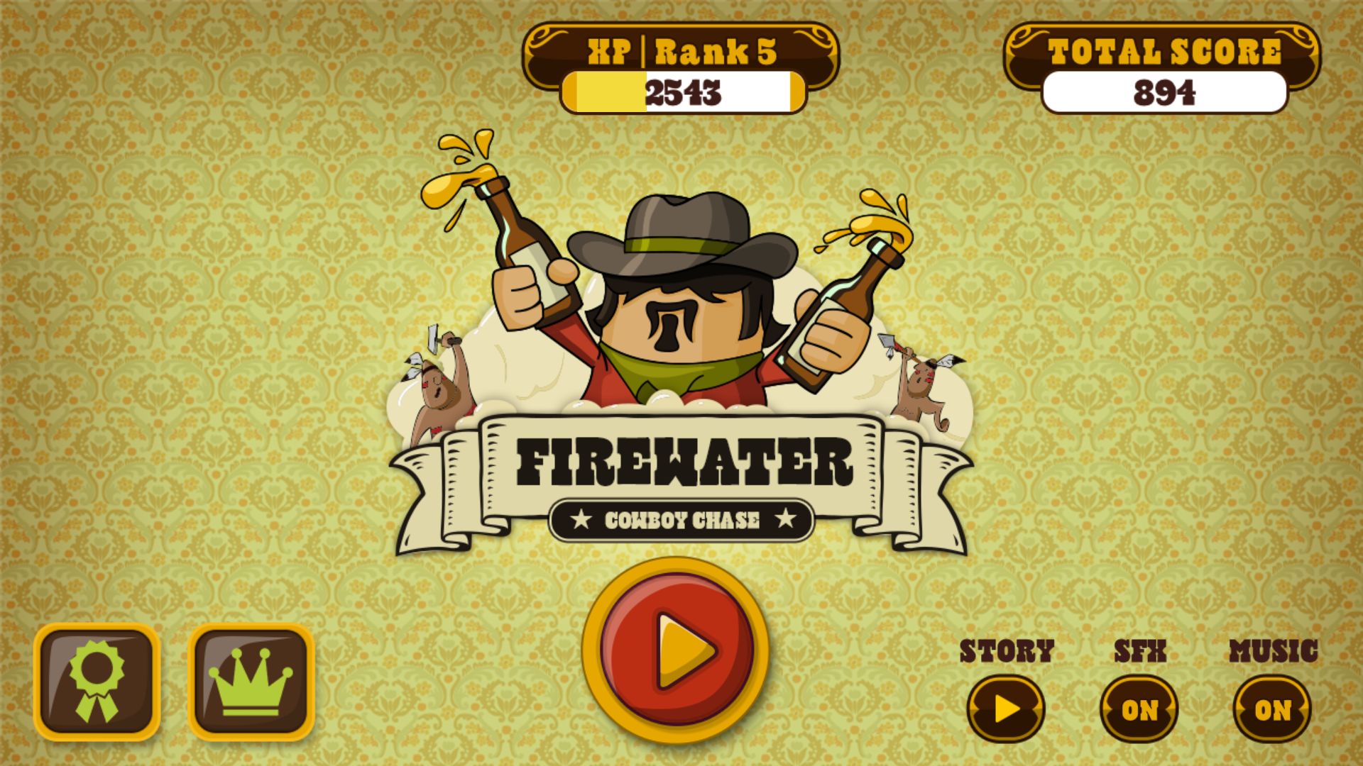 Firewater Cowboy Chase - ognista woda na dzikim zachodzie 5