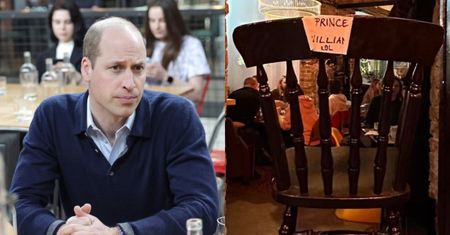 Na aukcję WOŚP trafiło KRZESŁO z warszawskiej restauracji, na którym siedział książę William. Dobry pomysł?