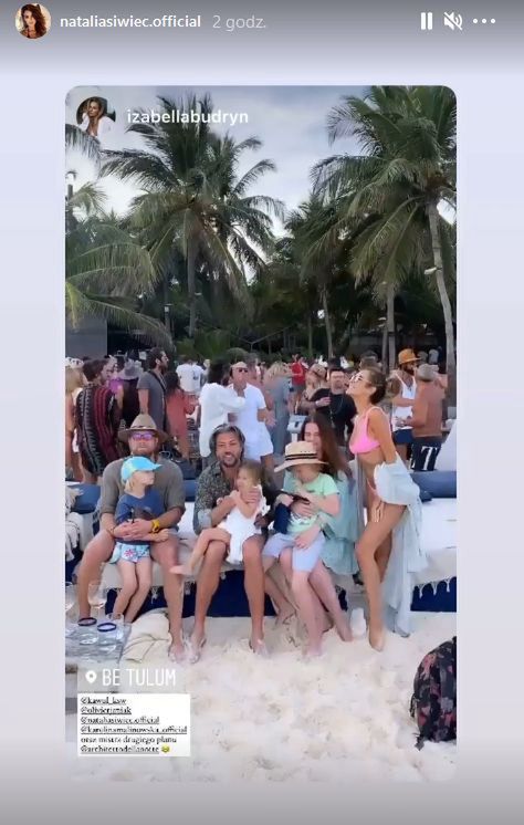 Natalia Siwiec. Olivier Janiak i Karolina Malinowska bawią się w Tulum