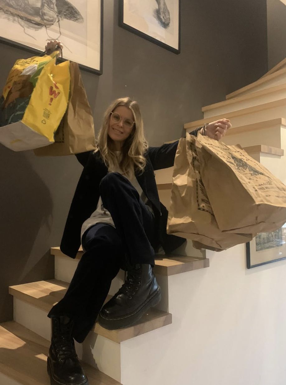 Mandaryna na schodach