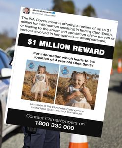 Zakończono poszukiwania Cleo Smith. 4-latka z Australii odnaleziona po 3 tygodniach