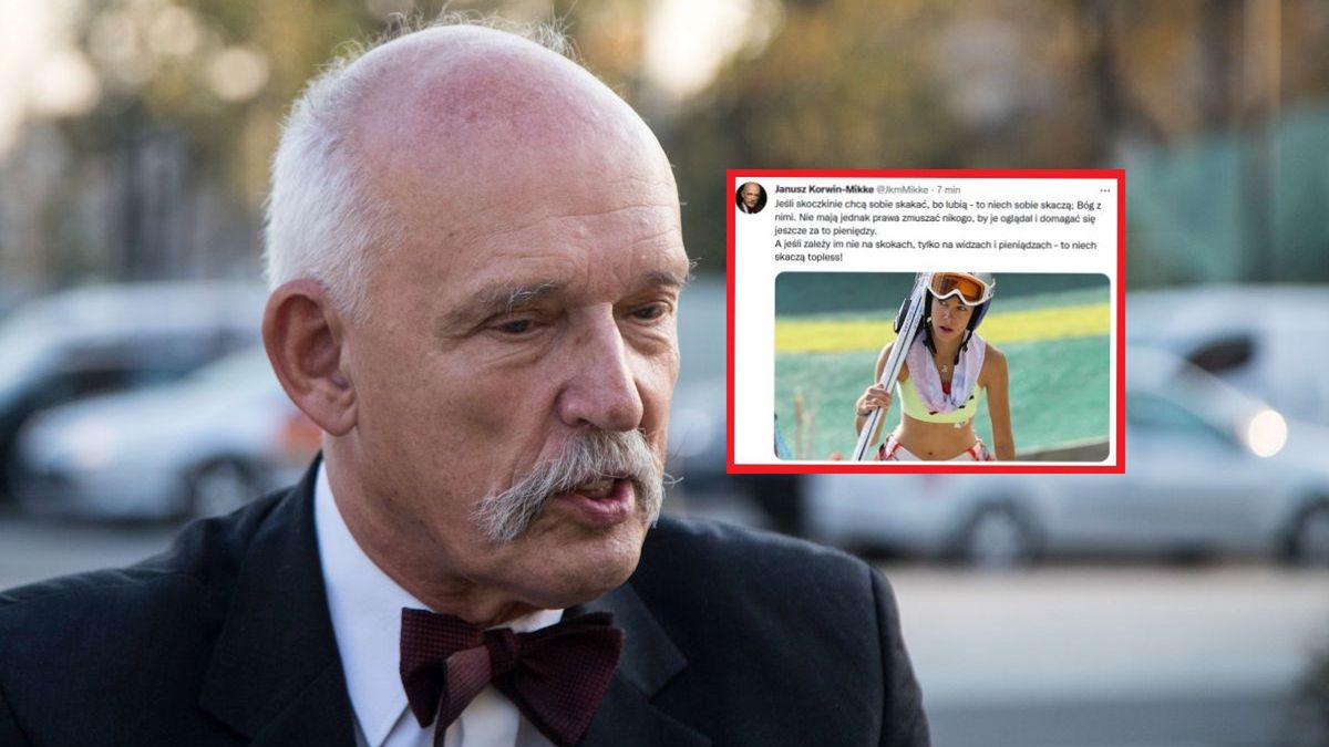 Newspix / Paweł Wiśniewski / Twitter/JkmMikke / Na zdjęciu: Janusz Korwin-Mikke