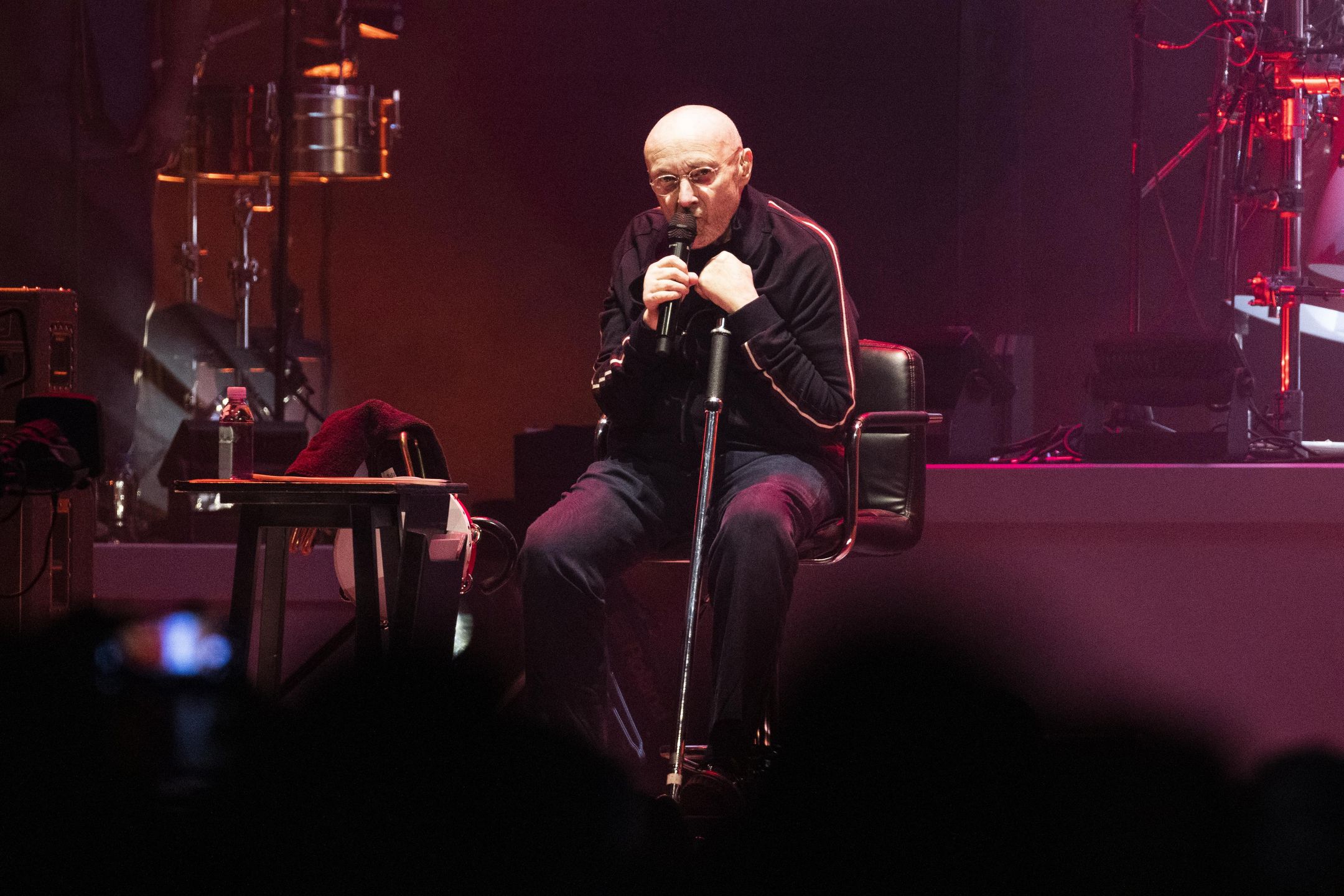 Phil Collins na koncercie w Berlinie
