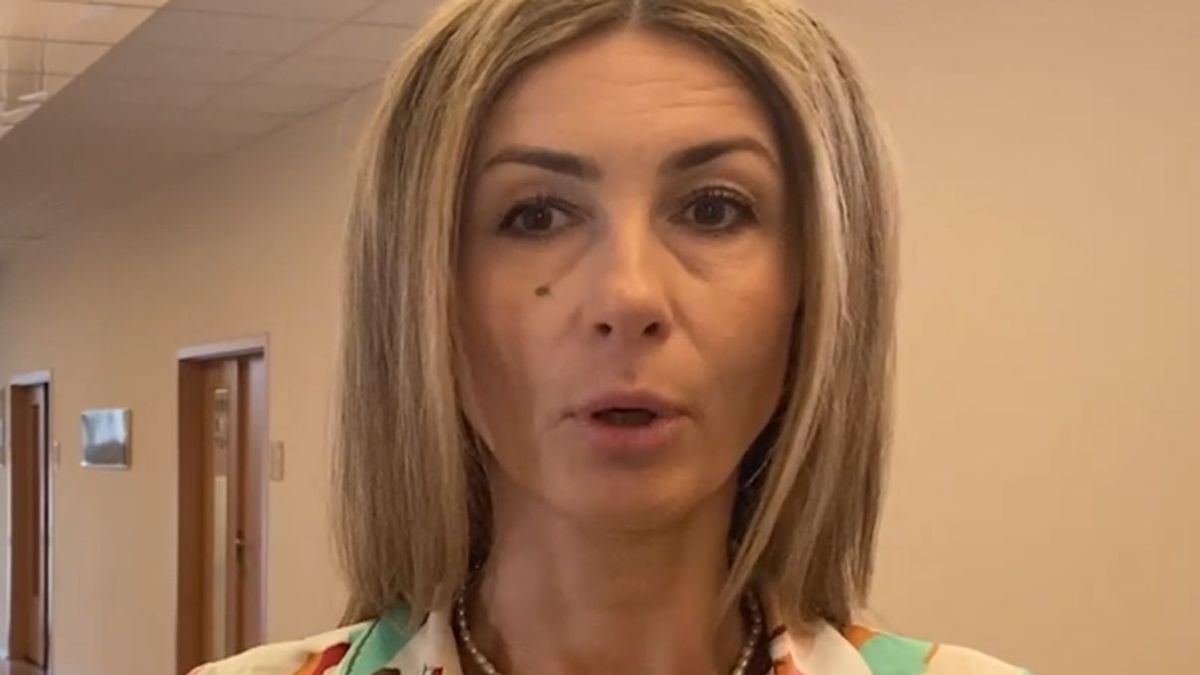 Edyta Książek z ZNP